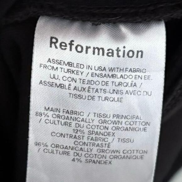 Reformation Black Alora Knit Midi Dress Size Small - Picture 6 of 7